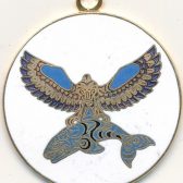 Haida Eagle & Salmon
