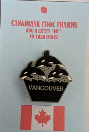 Canadian Croc Charm
